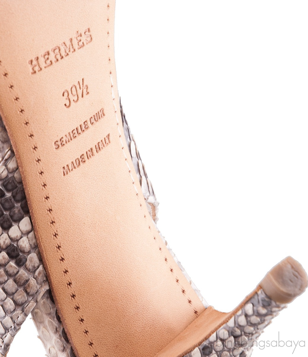 Night 70 Snakeskin Slingback