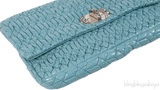 Cloquet Cyan Blue Stage Clutch Bag