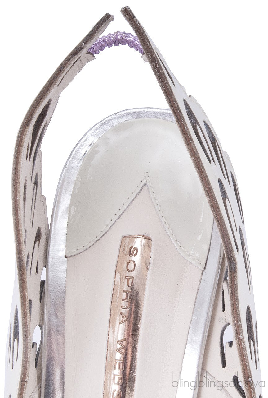 Angelo Cutout Leather Pumps