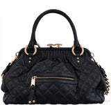 Black Quilted Stam Bag