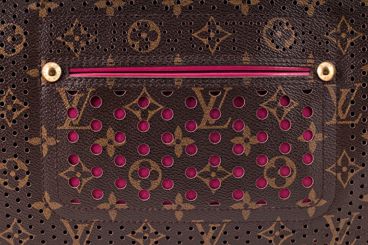Monogram Perforated Speedy 30