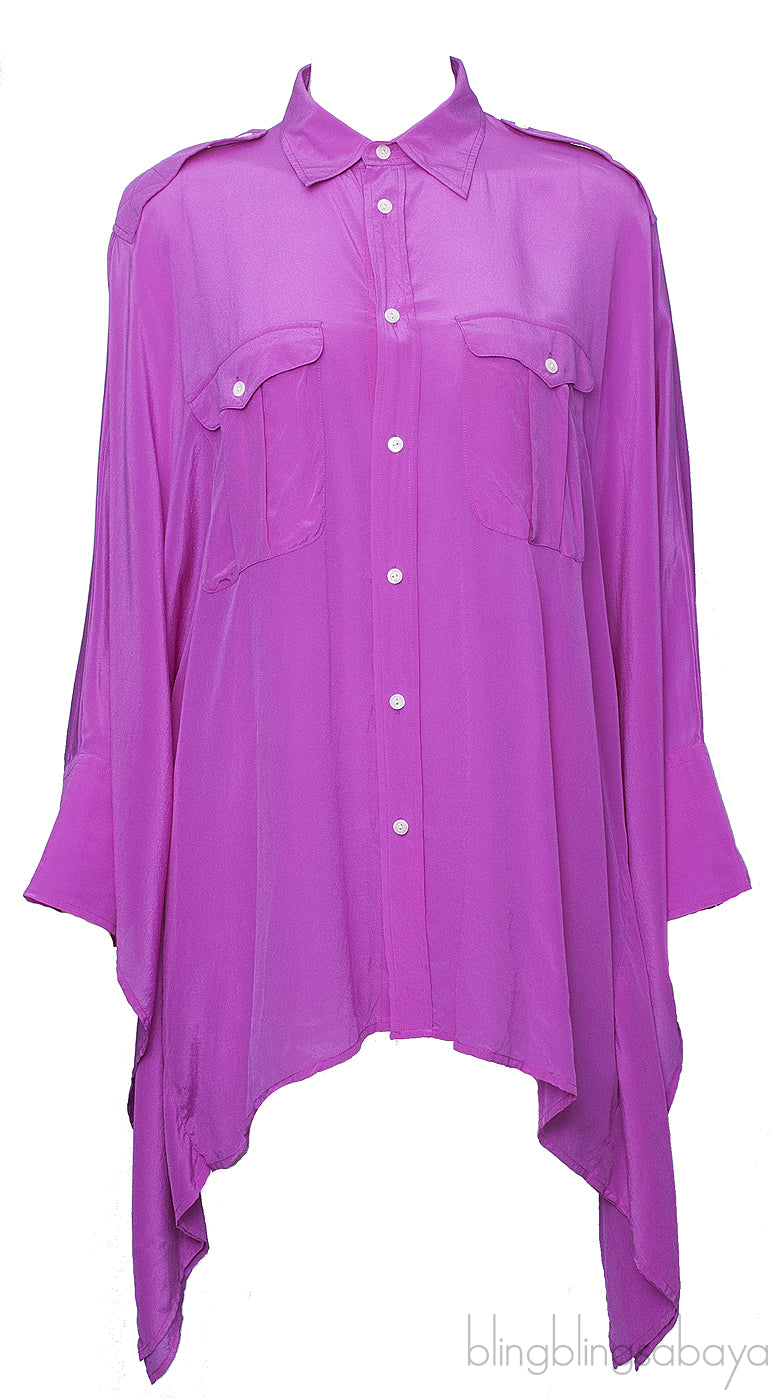 Purple Oversize Shirt
