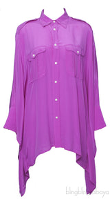 Purple Oversize Shirt
