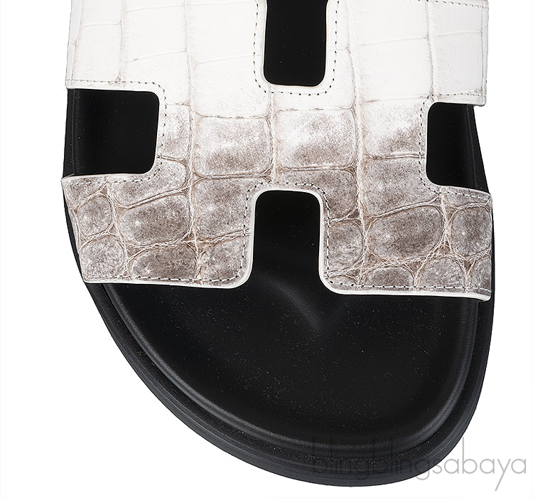 Chypre Himalaya Matte Crocodile Sandals