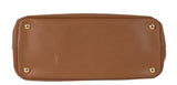 Prada Galleria Double Zip Camel Medium Shoulder Bag