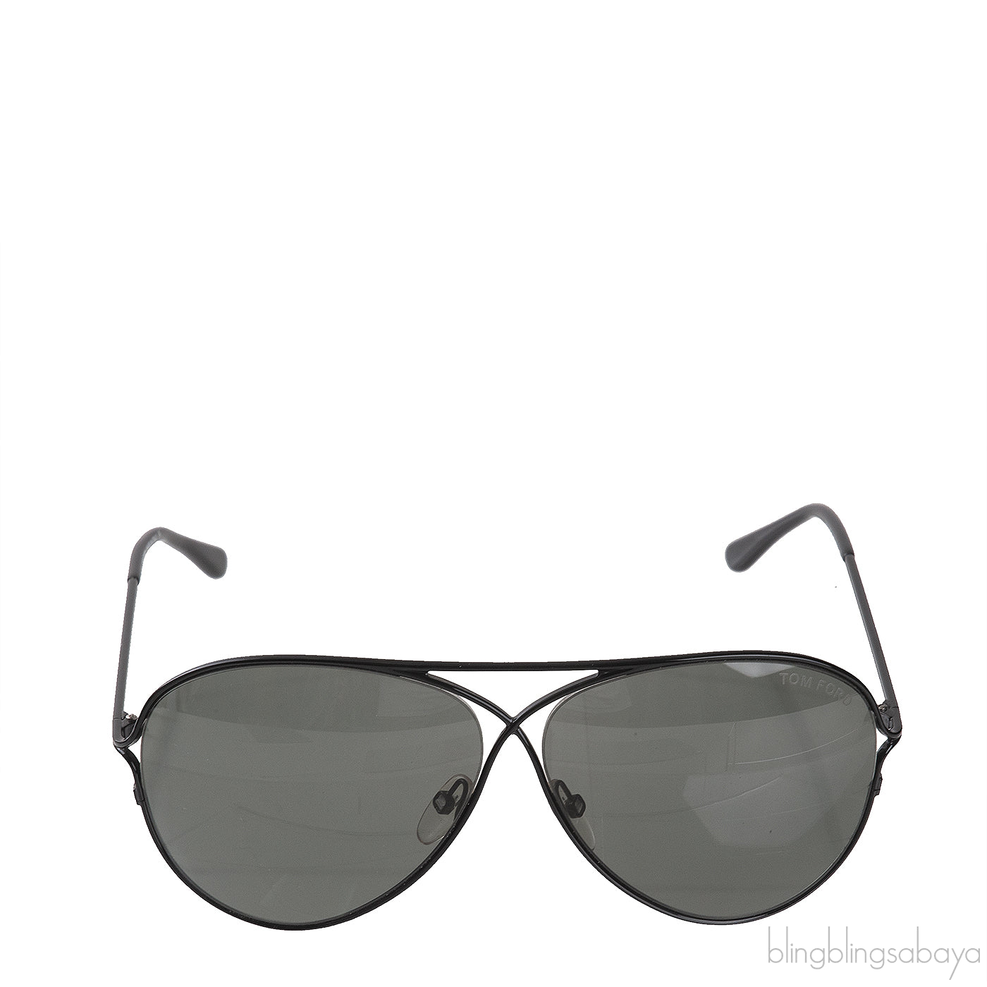 Peter TF142 Black Aviator Sunglasses