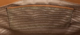 Prada Galleria Double Zip Camel Medium Shoulder Bag