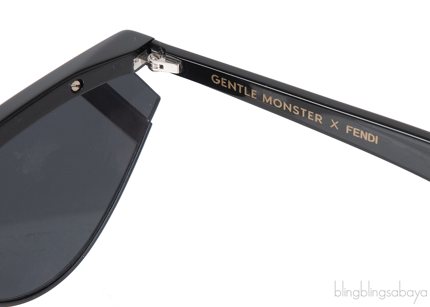 x Gentle Monster Fendi No. 1 FF0369/s Black Sunglasses