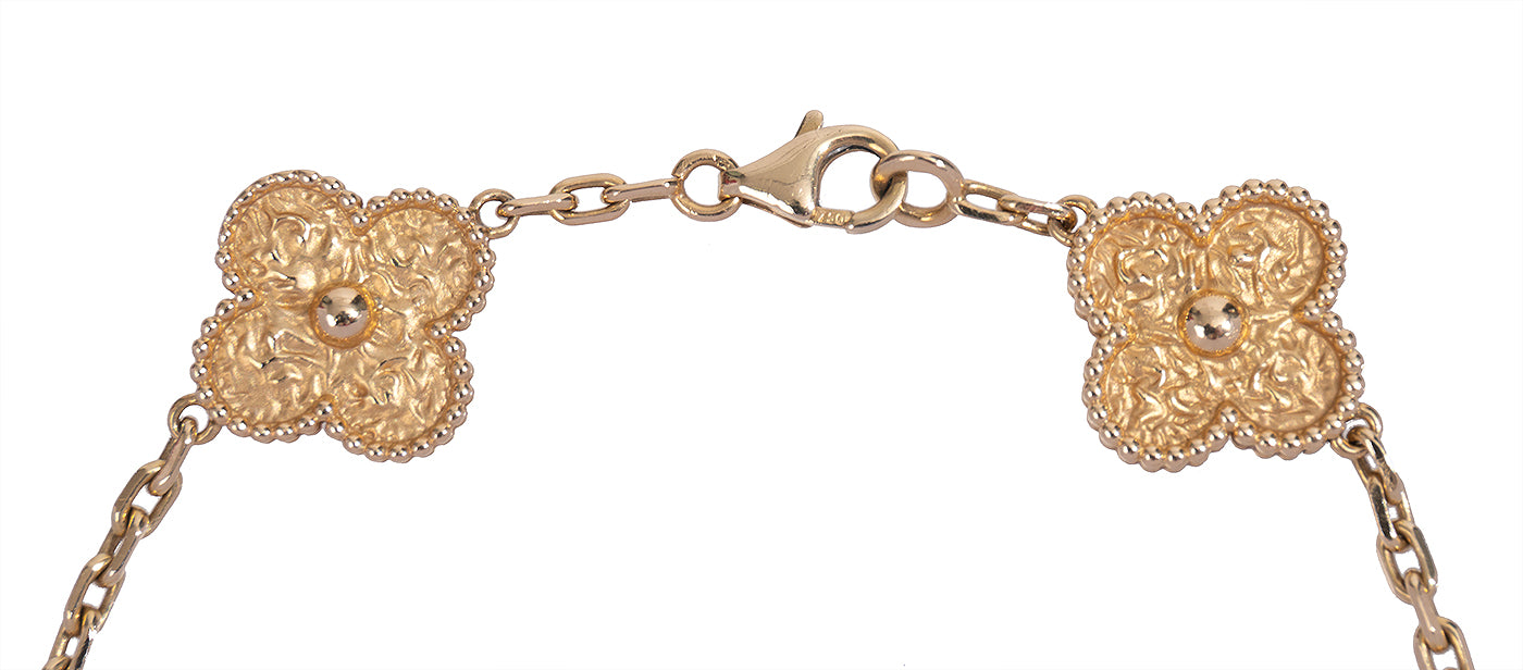 Van Cleef Arpels Sweet Alhambra Bracelet 5 Motifs