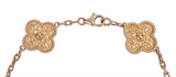 Van Cleef Arpels Sweet Alhambra Bracelet 5 Motifs