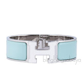 Bi-color Clic Clac H Wide Bracelet