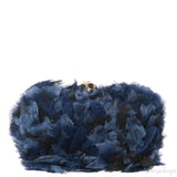Alexander McQueen Skull Fabric Embellished Hard Clutch