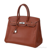 Birkin 35 Candy Epsom Brique Orange PHW