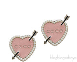 Coco Heart & Arrow Earrings