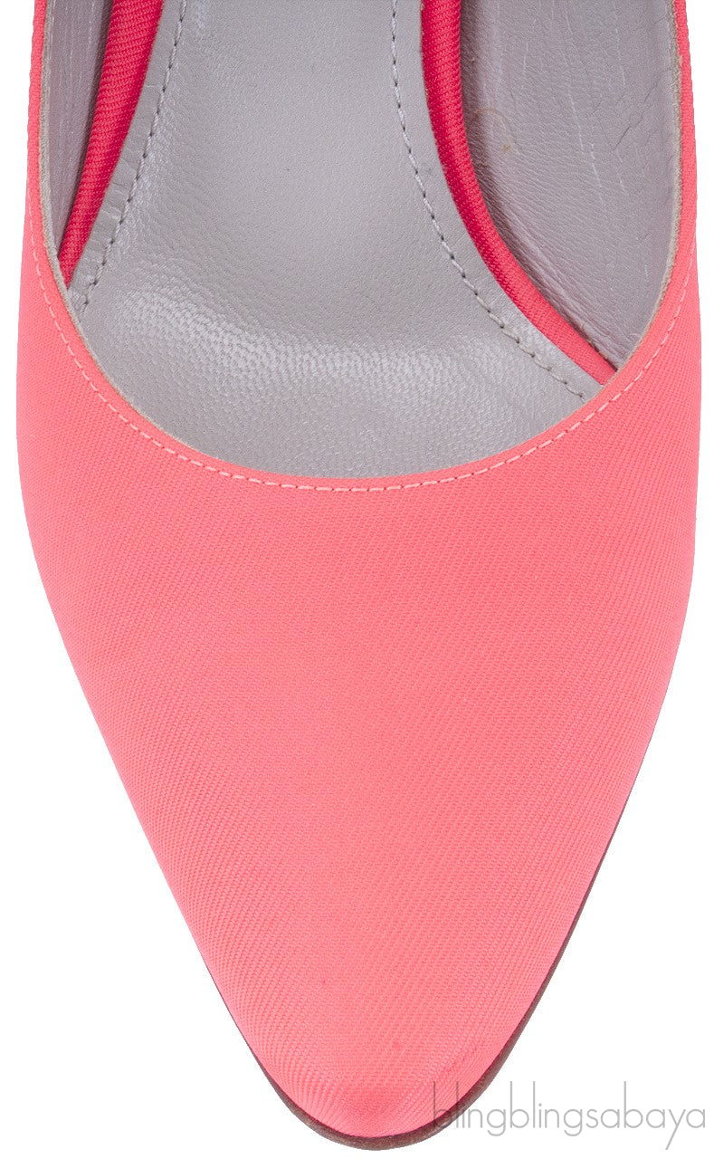 Neon Coral Shoes