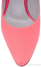 Neon Coral Shoes