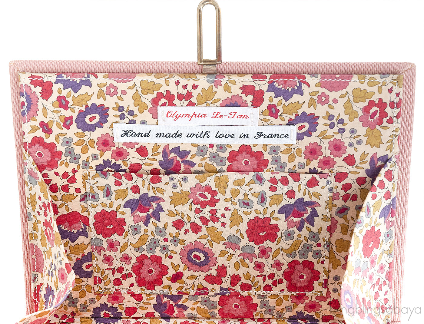 OLYMPIA LE-TAN L\'amore Pink Clutch