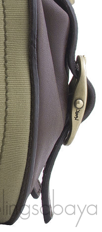 Textile Laiton Clutch*