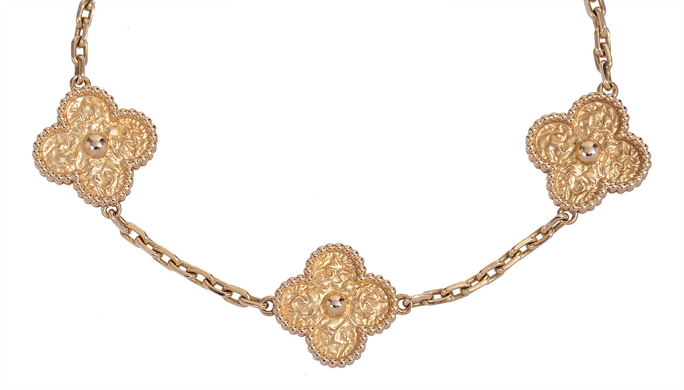 Van Cleef Arpels Sweet Alhambra Bracelet 5 Motifs
