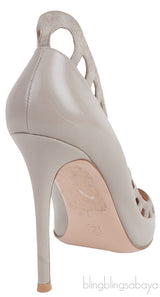 Cut-out Trim Pointed Heels
