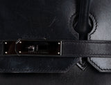 Birkin 35 So Black Box Limited Edition Ruthenium Hardware