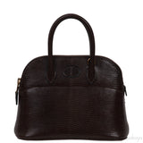 Hermes Bolide Micro 16 Brown Lizard GHW