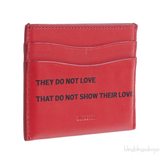 Red Card Holder