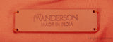 JW Anderson Mini Sequin Orange White Shopper Bag