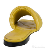 Bottega Veneta Apple Green BV Rubber Lido Sandals