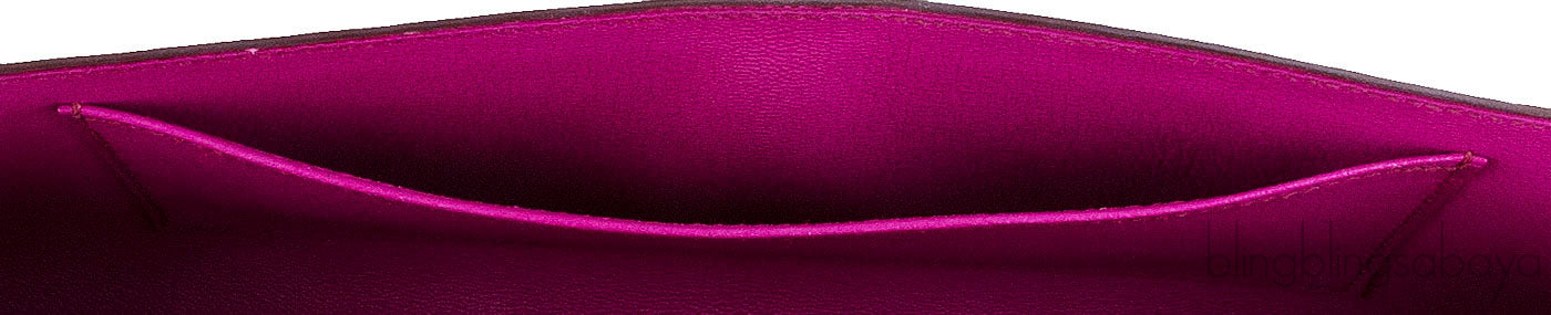 Kelly Cut Fuchsia Pink Crocodile