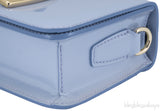 Light Blue Patent Cross-body Bag*