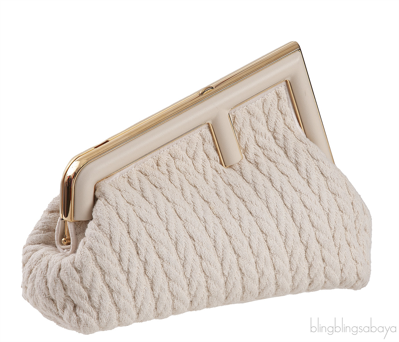 White Small First Clutch Bag