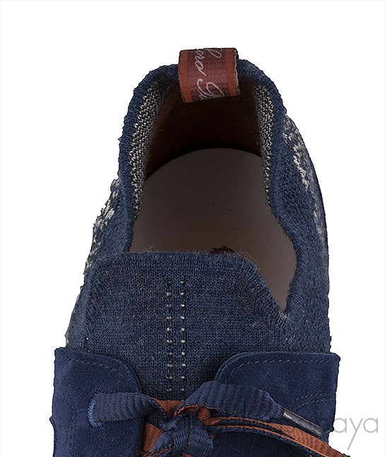 360 Lp Lady Flexy Walk Sneaker Navy Blue Grey