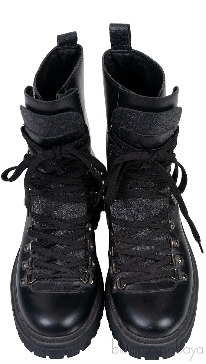 Black Berenice Combat Boots