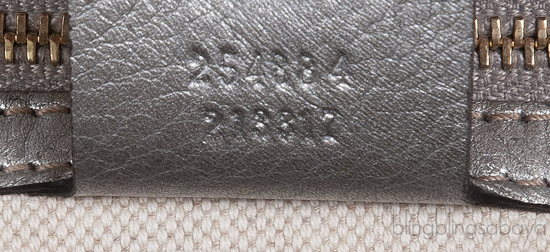 Gucci Silver Python Bamboo Handle Bag