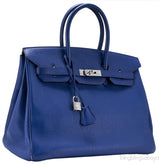 Birkin 35 Blue Sapphire Togo