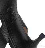 Hermes Black Night 70 Slingback Sandals