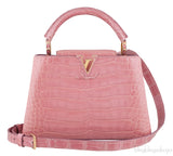 Capucines Vieux Rose Crocodile BB