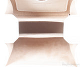 Alexander McQueen Cream Tweed Nano Box Handbag