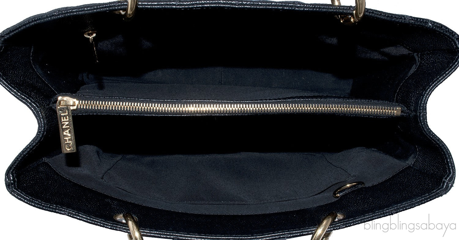 Black Caviar Shopping Tote