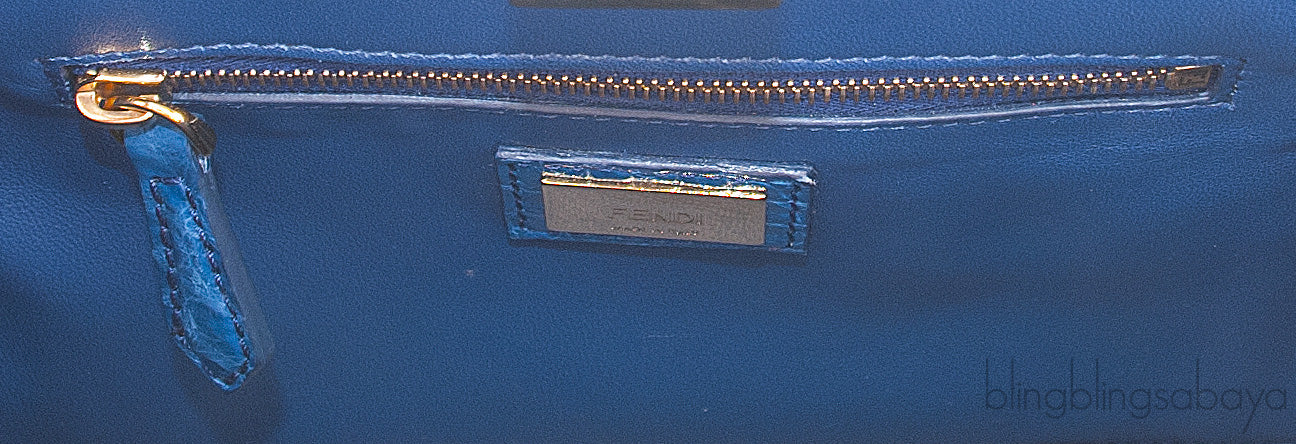 Blue Crocodile Mini Peekaboo