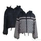 Dior Oblique Reversible Cropped Puffer Jacket