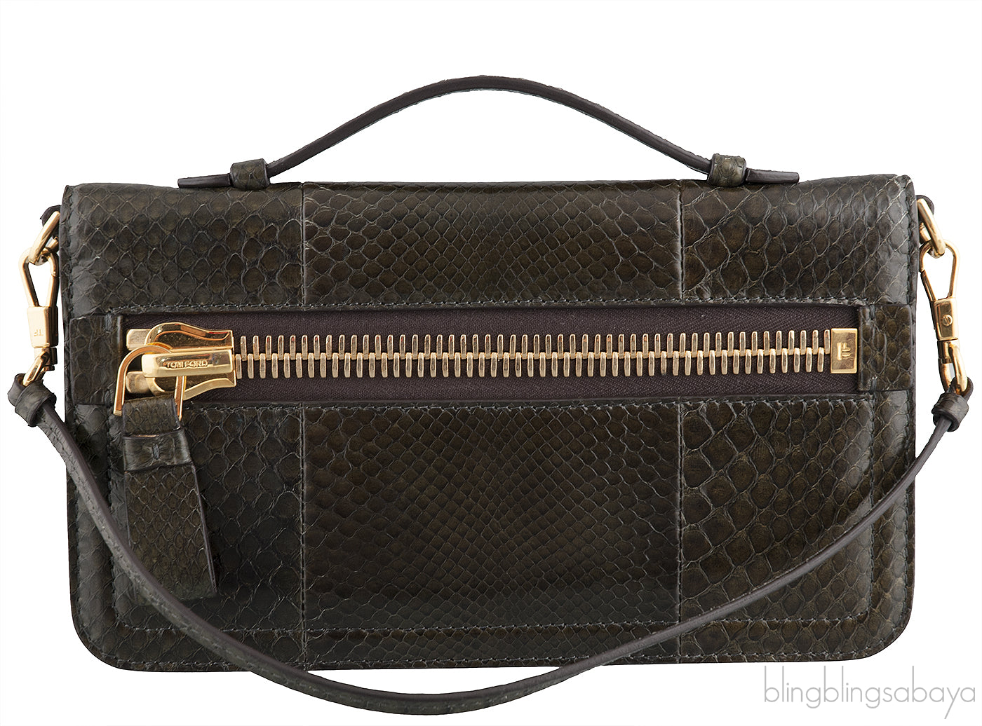Dark Forest Python Handbag