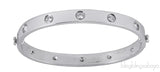 White Gold LOVE Diamond Bracelet