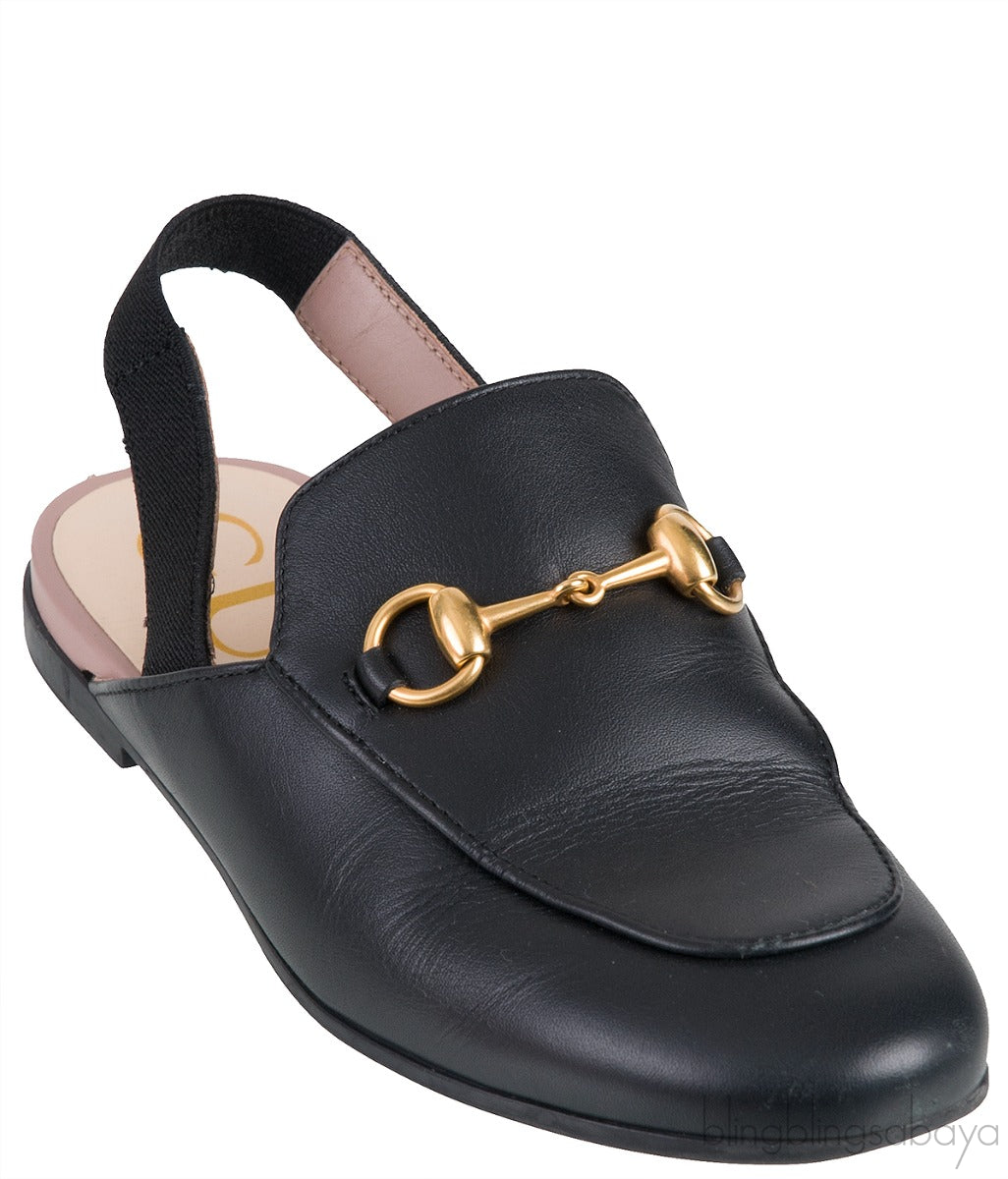 Princetown Leather Kids Slipper