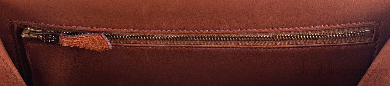 Vintage Medor Gold Ostrich Clutch