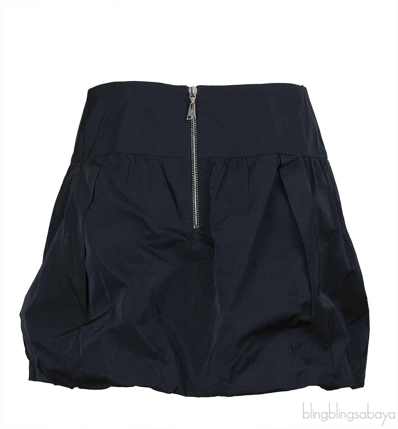 Louis Vuitton Grey Balloon Mini Skirt