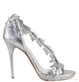 Silver Ivy Leaf Sandals