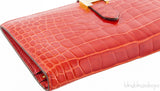 Geranium Bearn Crocodile Wallet