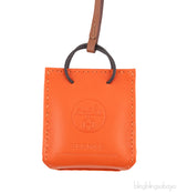 Orange Bag Charm